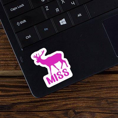 Sticker Miss Deer Gift package Image