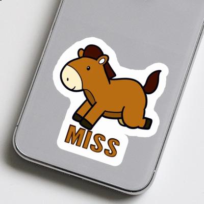 Sticker Miss Horse Gift package Image