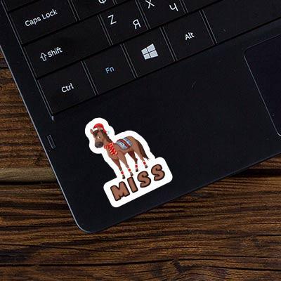 Horse Sticker Miss Laptop Image