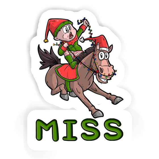 Sticker Miss Rider Gift package Image