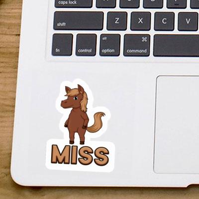 Sticker Horse Miss Image