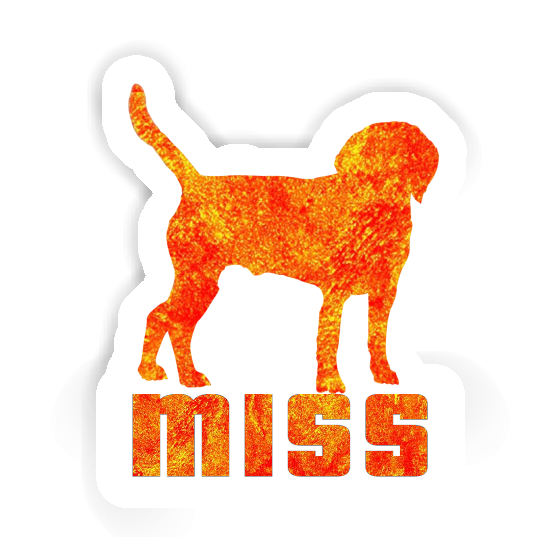 Sticker Miss Dog Gift package Image