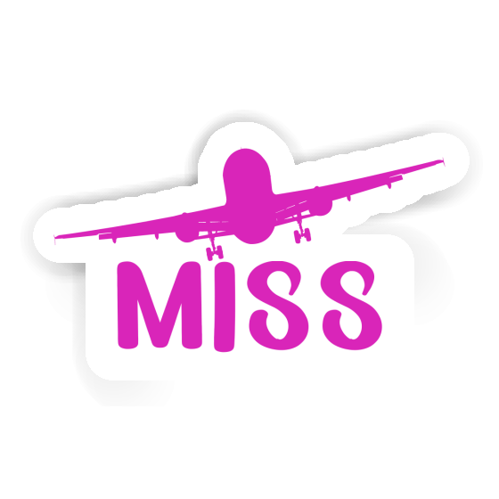 Avion Autocollant Miss Gift package Image