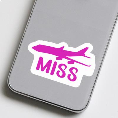 Autocollant Miss Jumbo-Jet Laptop Image