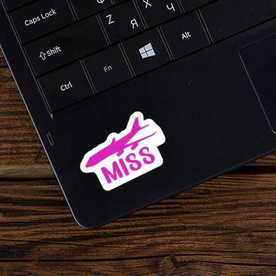 Jumbo-Jet Sticker Miss Laptop Image