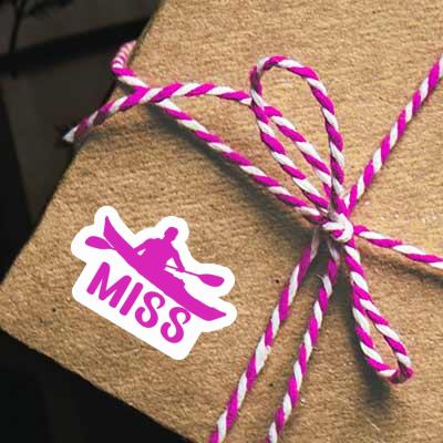 Sticker Miss Kayaker Gift package Image