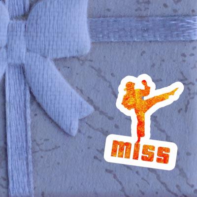 Sticker Karateka Miss Gift package Image