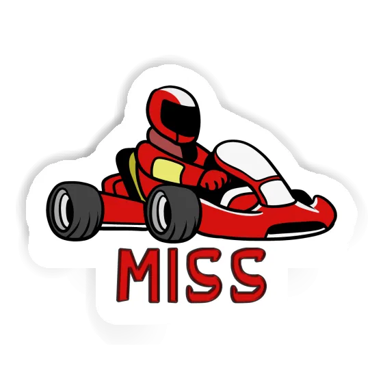 Miss Sticker Kartfahrer Gift package Image