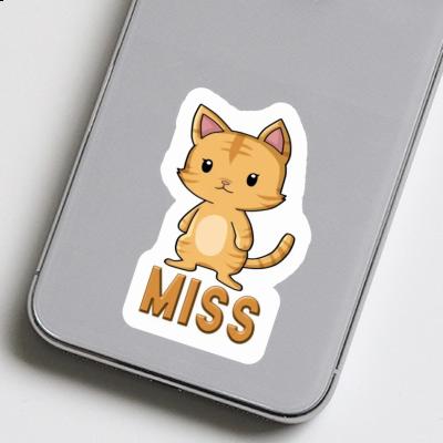 Miss Sticker Kitten Notebook Image