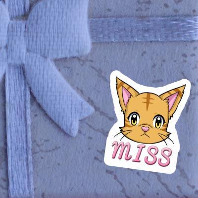 Miss Sticker Cat Notebook Image