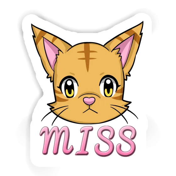 Sticker Miss Cat Gift package Image