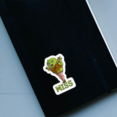 Sticker Miss Kiwi Laptop Image