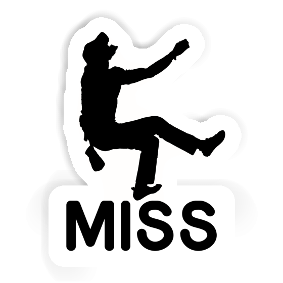 Climber Sticker Miss Image