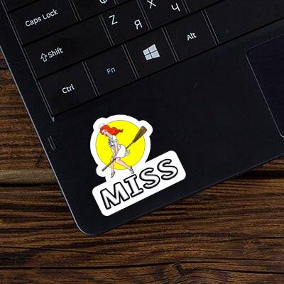 Sticker Hexe Miss Laptop Image