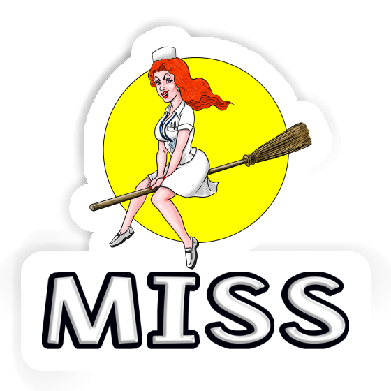 Sticker Hexe Miss Gift package Image