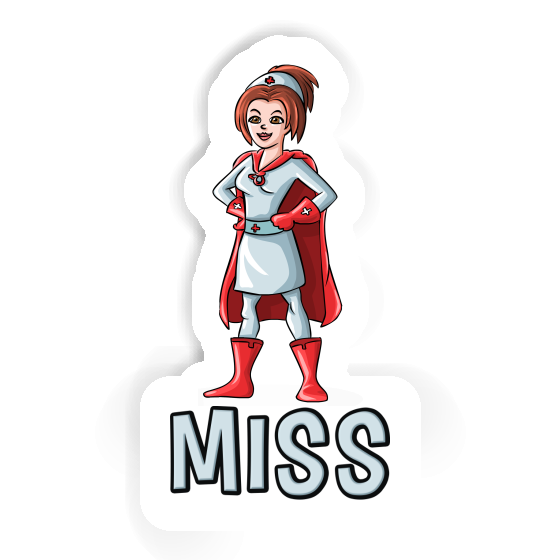 Sticker Miss Nurse Gift package Image