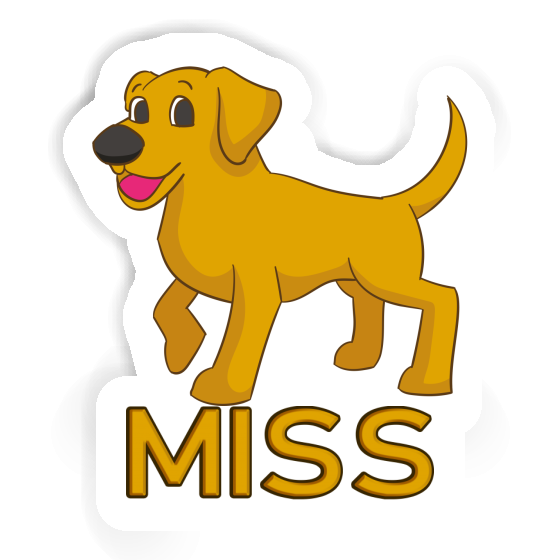 Sticker Miss Dog Gift package Image