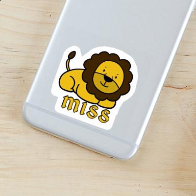 Lion Sticker Miss Gift package Image