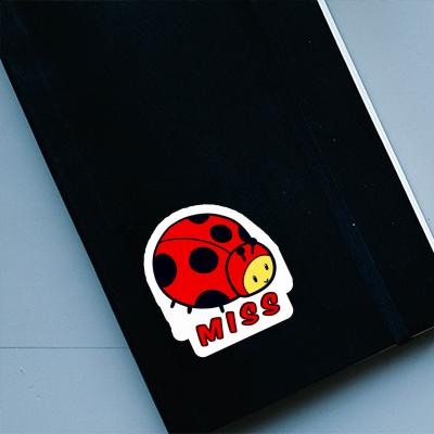 Miss Sticker Ladybug Notebook Image