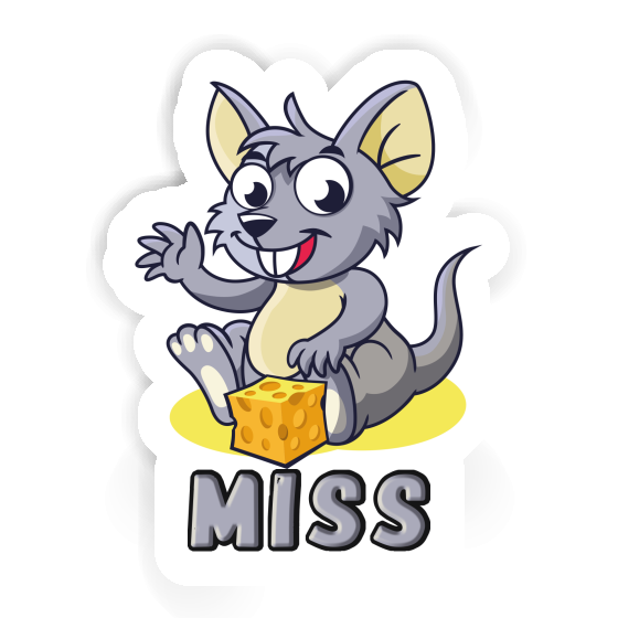 Aufkleber Maus Miss Gift package Image