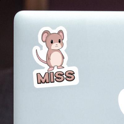 Sticker Miss Mice Notebook Image