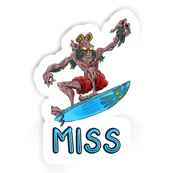 Autocollant Miss Surfeur Gift package Image