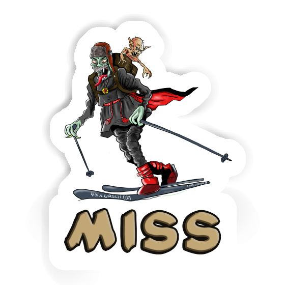 Telemarker Sticker Miss Gift package Image