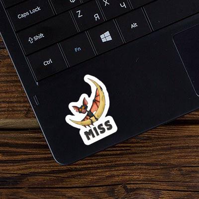 Miss Sticker Bat Laptop Image