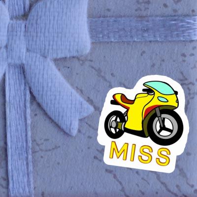 Miss Sticker Motorcycle Image