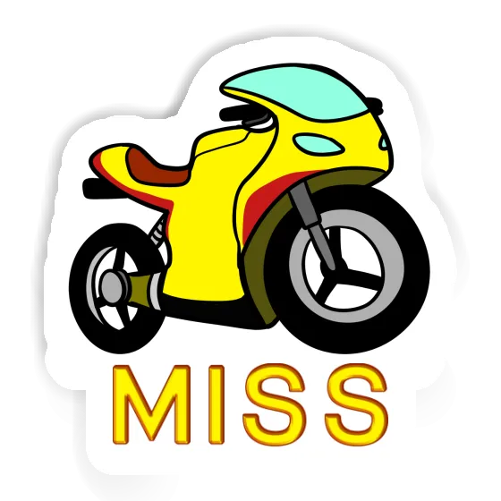 Autocollant Moto Miss Image