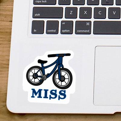 Aufkleber Fahrrad Miss Gift package Image