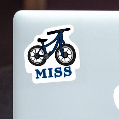 Sticker Mountain Bike Miss Notebook Image