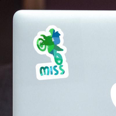 Sticker Miss Motocross Rider Gift package Image