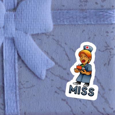 Sticker Nurse Miss Image