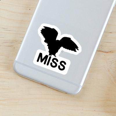 Miss Sticker Owl Laptop Image