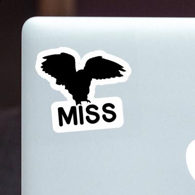 Sticker Miss Owl Notebook Image