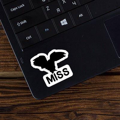 Sticker Miss Owl Laptop Image