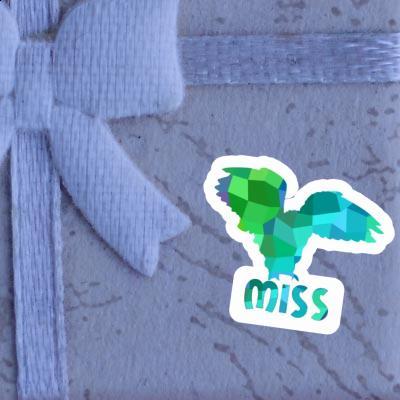 Miss Sticker Owl Image