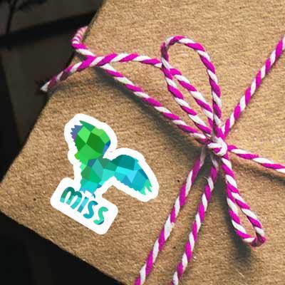 Miss Sticker Owl Image