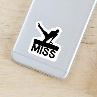 Miss Sticker Gymnast Image