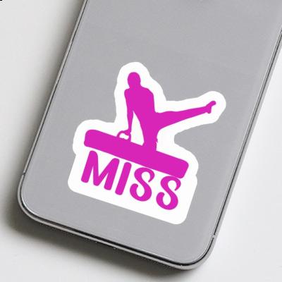 Sticker Gymnast Miss Image