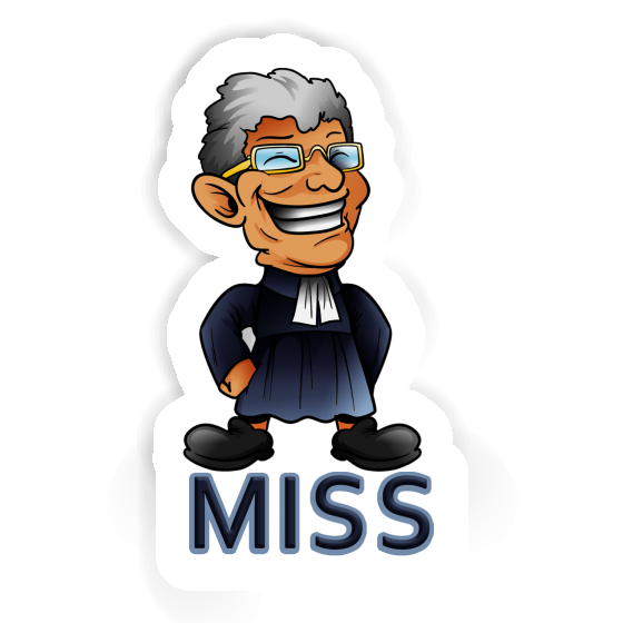 Sticker Miss Pastor Image