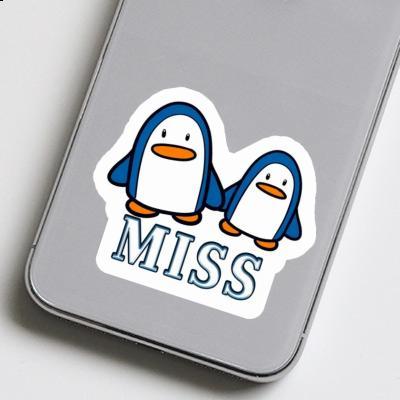 Miss Aufkleber Pinguin Gift package Image