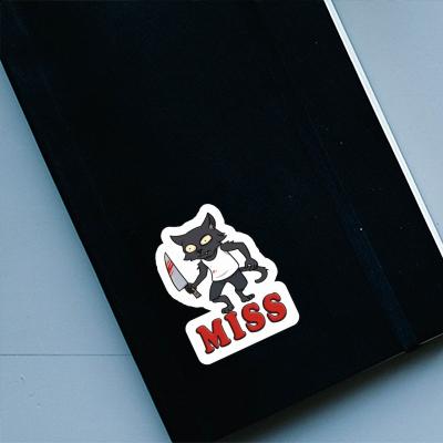 Sticker Miss Psycho Cat Gift package Image