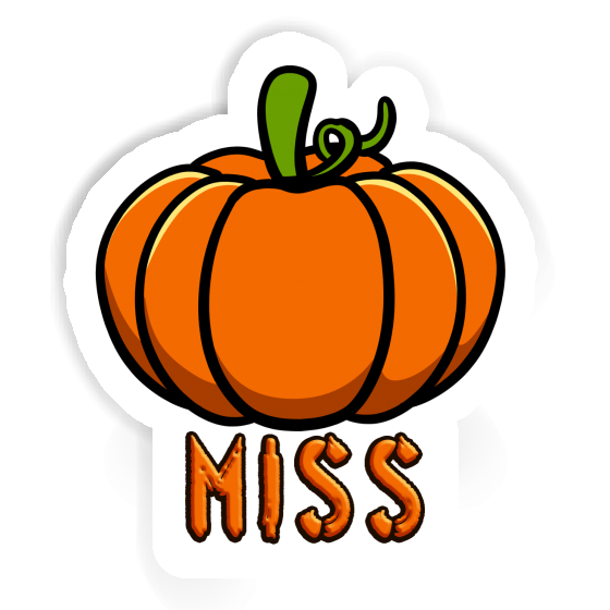 Sticker Miss Pumpkin Gift package Image