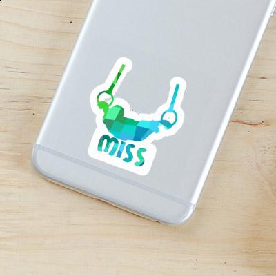 Sticker Miss Ring gymnast Image