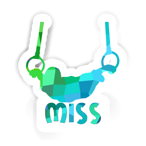 Sticker Miss Ring gymnast Laptop Image