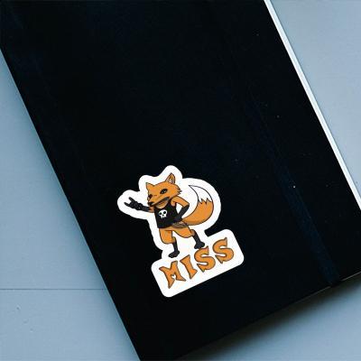 Sticker Rocker Fox Miss Image