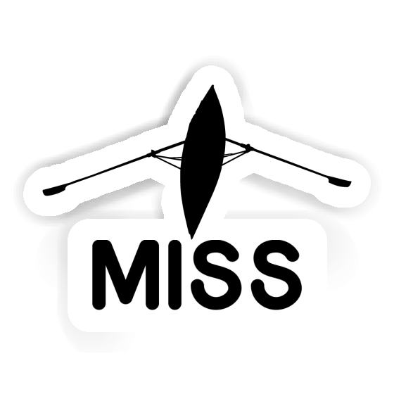 Rowboat Sticker Miss Notebook Image