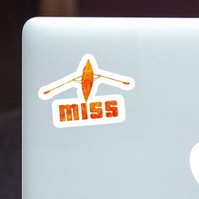 Sticker Miss Rowboat Notebook Image